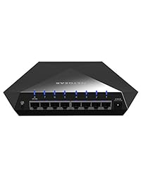 Netgear interruptor, Negro