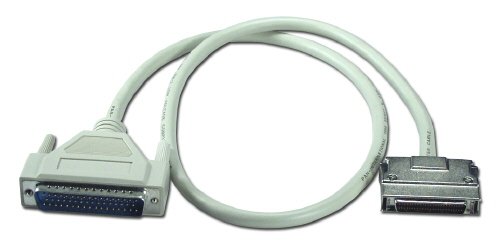 QVS 3ft SCSI HPDB50 (MicroD50) Male to DB50 Male Premium External Cable