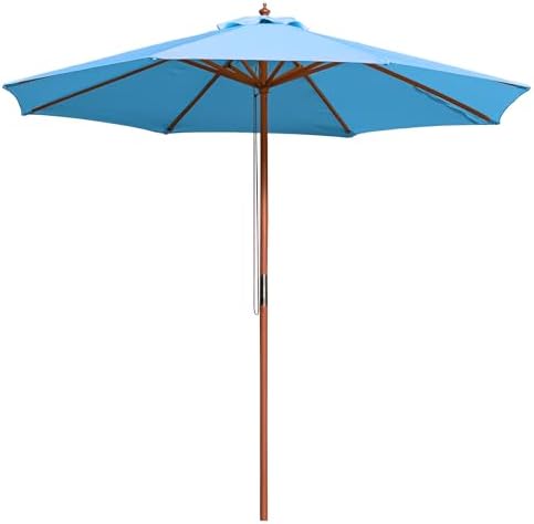 eight rods patio umbrella replacement canopy TheLAShop 13ft 8-Rib Patio Market Umbrella Replacement Canopy