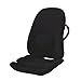 Obus Forme Combo Ergonomic Orthopedic Low Back Backrest and Contoured Seat Cushion - Back/Stress Pain Relieve -Black