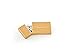 Maple Wood Antique Style 8GB Flash Drive - Natural Eco Vintage Collection USB 2.0 8GB Thumb Drive - Stained in Oak Buff Orange - Inserted into Super strong hand made paper box with Raffia grass inside