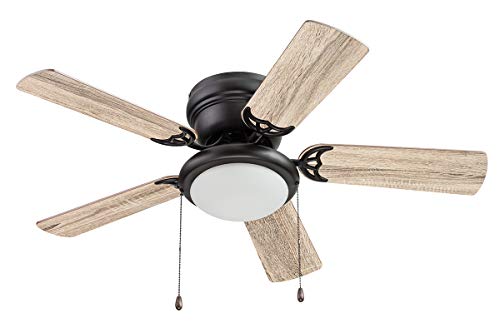 Portage Bay 51454 West Hill Ceiling Fan, 42, Bronze