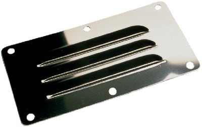 Sea Dog 331400 Stainless Steel Louvered Vent, 9-1/2 x 4-5/8-Inch