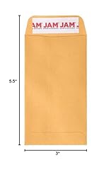 JAM PAPER #5.5 Coin Business Envelopes with Peel