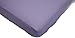 American Baby Company 100% Natural Cotton Percale Fitted Crib Sheet for Standard Crib and Toddler Mattresses, Lavender, Soft Breathable, for Girls