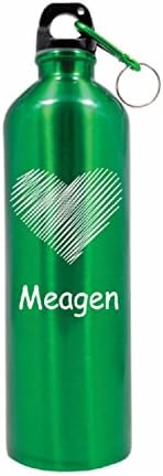 Personalized 25oz Stainless Steel Water Bottle Laser Engraved. 6 Colors FREE CLIP!