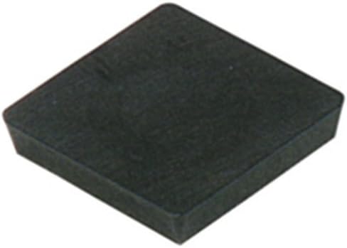 Cobra Carbide 40824 Solid Carbide Turning Insert, C550 Grade, Uncoated (Bright) Finish, SPG Style, SPG 632, 3/16" Thick, 1/32" Radius (Pack of 10)