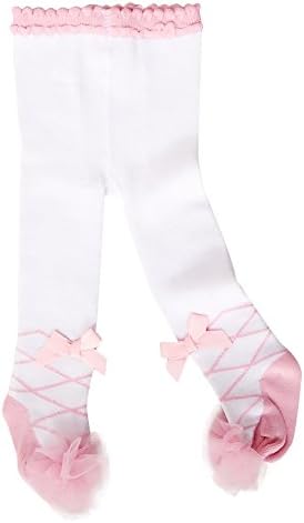 Vimuntado Baby Girls Tights Ballet Infant Toddler 0-3T Ruffle Legging Newborn Cotton Stockings (24-36 Months, LGS006)