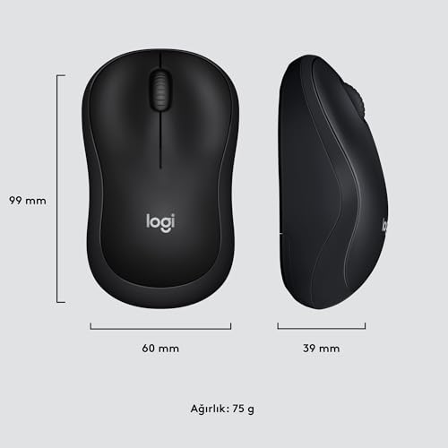 M220 Silent Mouse, Wireless Black