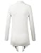 Because I Love You Women's Open Front Drape Hem Lightweight Cardigan - Large - Ivory