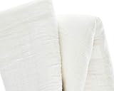 Cotton Organics Muslin Swaddle Blanket, Extra Soft and Hypoallergenic Organic Cotton, Unisex White Muslin Swaddle Blankets for a Baby Boy or Girl (Set of 1)