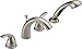 Delta Faucet Classic Roman Tub Faucet with Hand Shower - T4705-SS - Bathtub Faucet, Handles & Hand Shower Set - Bathroom Accessories - Stainless (Valve Sold Separately)