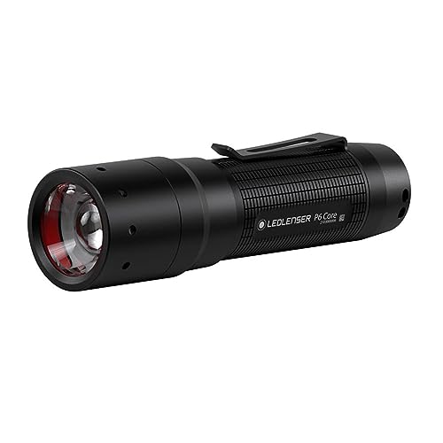 Ledlenser P6 Core Taschenlampe, maßgeschneidertes Licht durch das Advanced Focus System, 90 Lumen, 6 Stunden Laufzeit, ultrakompakt und leicht, für Outdoor & Camping | 2020