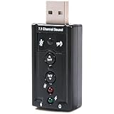 7.1 Channel USB External Sound Card Audio Adapter