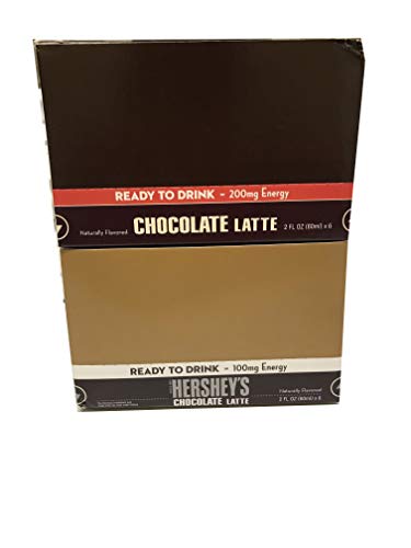FORTO Coffee Shots - 200mg Caffeine, Variety Pack, High Caffeine Cold Brew Coffee, Bottled Fast Coffee Energy Boost (Hershey + Chocolate Latte, 12 Pack)
