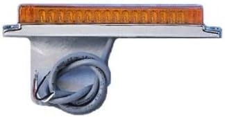 Signal Dynamics Back Off Universal LED Light Bar - 6in - Chrome Base - Amber Lens 2008