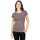 ayaecofashion Women's Organic Pima Cotton T-Shirt | Natural Gray/S