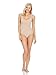 Spanx Womens Undie-Tectable Tank Bodysuit, L, Beige
