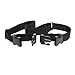 MacSports Universal Buckle Straps for Collapsible Folding Outdoor Utility Wagon, Adjustable Design, 1-Inch Belt Loading Tightening Straps (Black)