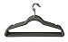 Jeronic Velvet Hanger, Gray, 50 Count