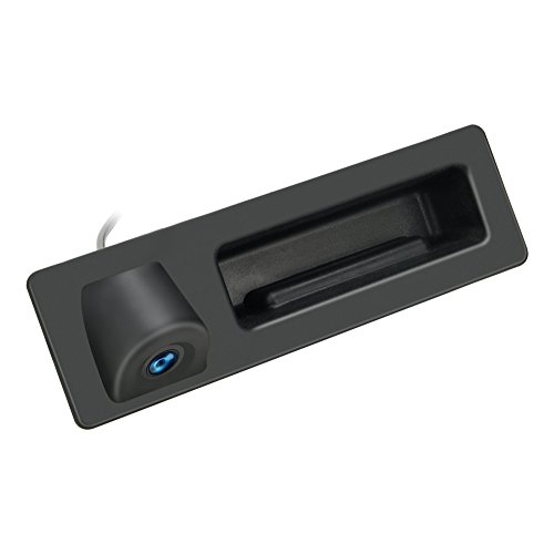 Navinio Trunk Handle Vehicle-Specific Camera Integrated into Case Handle Rear View Camera for BMW 1/2/3/4/5/7/M Series X1 X3 X4 X5 X6 F18 F15 F35 F45 520Li 525Li 530i 535Li (Model LS8006=161x47 mm)