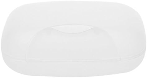 QHGstore Travel Soap Dish Case Plastic Soap Holder Box Container for Home Hiking Camping by TheBigThumb, White