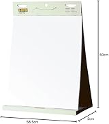 Bi-Office Tabletop Self Stick Flipchart Pad 20 Sheets 70gsm 58.5 x 50 cm view 5