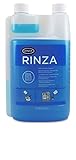 Urnex Rinza Alkaline Formula Milk Frother Cleaner - 33.6 Ounce [Over 30 Uses] - Breaks Down Milk Protein Fat and Calcium Build Up Cycles Through Auto Frother Cleans Lines Steam Wands & Steel Pitchers