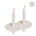 50 Church Candles with Drip Protectors for Devotional Candlelight Vigil Service, Box of 50 Candles, Unscented White 5