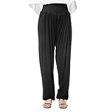 Comfy Yoga Pants Fitness Fashion Accessory, One Size, Black