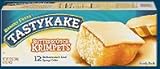 3 PACKS Tastykake Butterscotch Krimpets Tastycakes