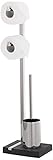 Blomus Toilet Butler, Black Base