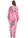 Adult Pajamas Unicorn Costume Onesies for Women Men Teen Girl Animal Onsie Youth,Colorful Unicorn,L Fit Height 66