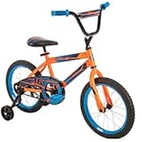 Huffy Bicycle Company Pro Thunder Single-Speed Boys Bike, Neon Orange, 16
