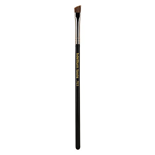 Bdellium Tools Maestro Series Angled Brow Brush, Black