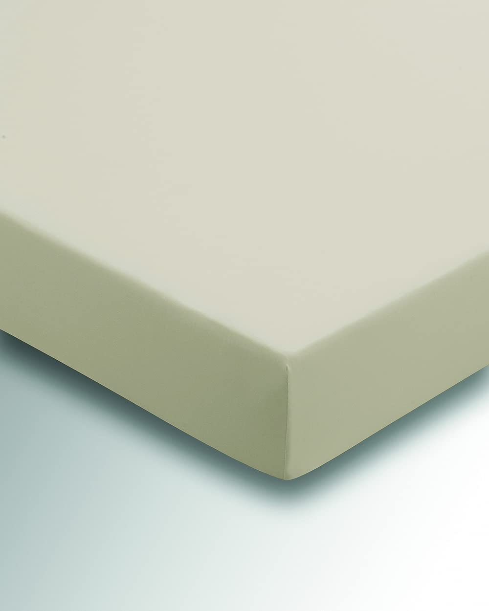 Helena Springfield 50/50 Polycotton Stone Fitted Sheets Double 135 x 190 + 28 cm