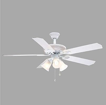 Hampton Bay Glendale 52 In White Ceiling Fan Amazon Com