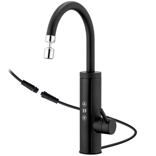 Homelody Electric Tap with Instantaneous Water Heater 230 V, 3400 W Kitchen Tap