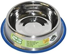 Stellar Bowls Non Tip Anti Skid Dish with 100% Silicon Bonded Rubber Ring, 32 oz