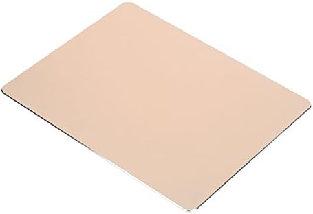 Sky Hiker Aluminium Alloy Mouse Pad, Winter and Summer Dual-Use Waterproof Antiski Matte Metal / High-Grade PU Leather Mouse Pad for Fast and Accurate Control
