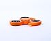 Triangular Base Bearings Focus Toy Leaf Fingertips Gyroscope High Speed Average Spinners ADHD Anxiety Autism Boredom Stress Focus kids and adults - Orange
