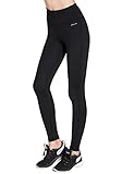 Aenlley Women's Activewear Yoga Pants High Rise Workout Gym Spanx Tights leggings Color Black Size M