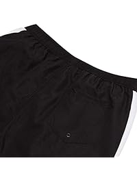 Bañador Champion para hombre, grande y alto, con franja lateral y logotipo extragrande