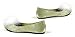 Ellie Shoes E-016-Tinker Flat Satin Pump. Green 8