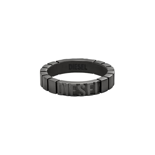 Anillos de acero inoxidable para hombre, Grafito, 8