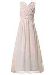 Happy Rose Flower Girl's Dress Party Dresses
