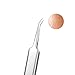 ZIZZON Blackhead Remover Kit Pimple Comedone Extractor Tool Set Treatment for Blemish, Zit, Acne Curved Blackhead Tweezers Kit 7pcs