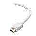 Cable Matters [Premium Certified] White HDMI Cable 6 ft (Premium HDMI Cable) with 4K HDR Support