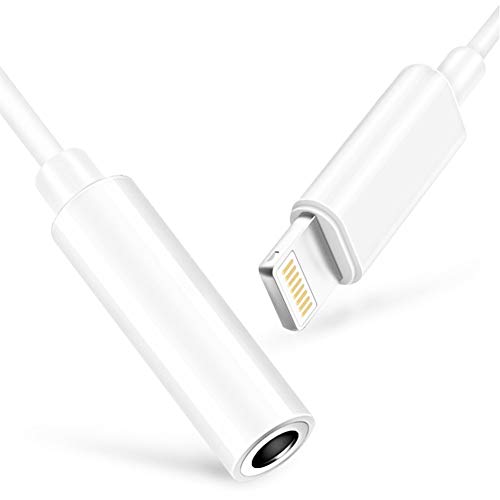 iPhone Headphone Adapter, Compatible with iPhone X/Xs/Xs Max/XR/8/8Plus /7/7Plus Adapter
