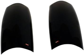 Wade 72-31806 Smoke Tint Solid Design Tail Light Cover - Pair